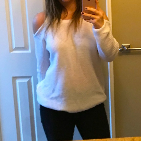 Sanctuary open shoulder sweater - Picture 4 of 11